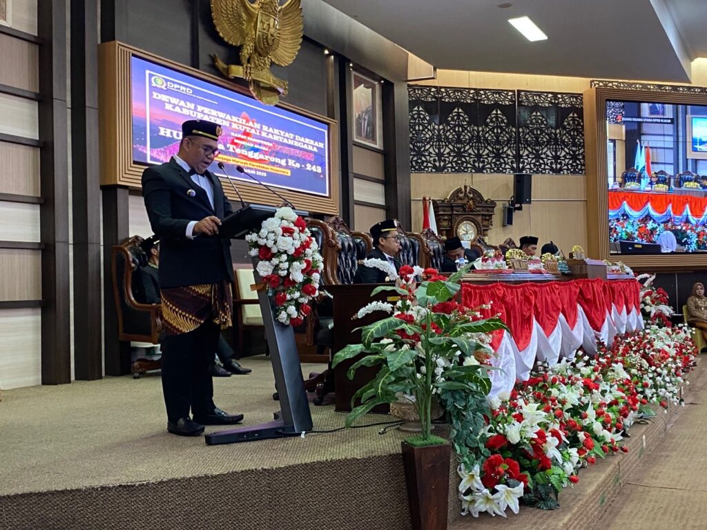 DPRD Kukar Gelar Rapur HUT ke-243 Kota Tenggarong, Bupati Kukar : Siap Jadi Kota Kreatif