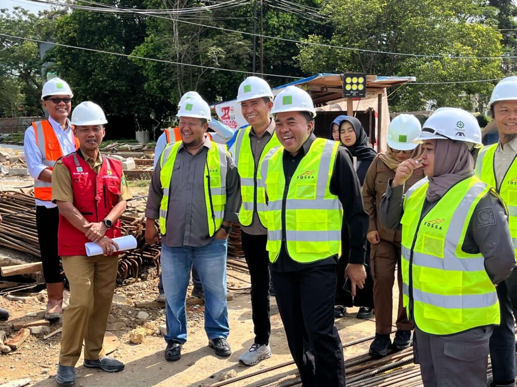 Jembatan Baru Penghubung Jalan Kartini-Mayjend Panjaitan Pembangunan Capai 51 Persen