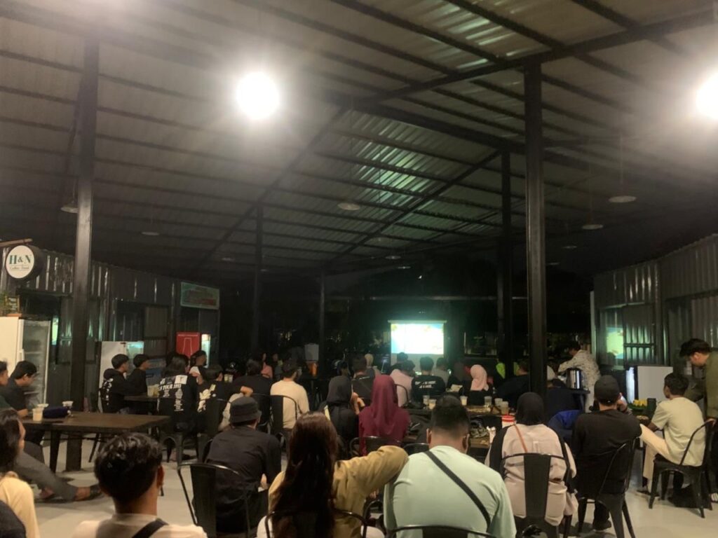 Nobar “Pesta Babi” di Unikarta, Mahasiswa dan Jurnalis Suarakan Isu Ekologi