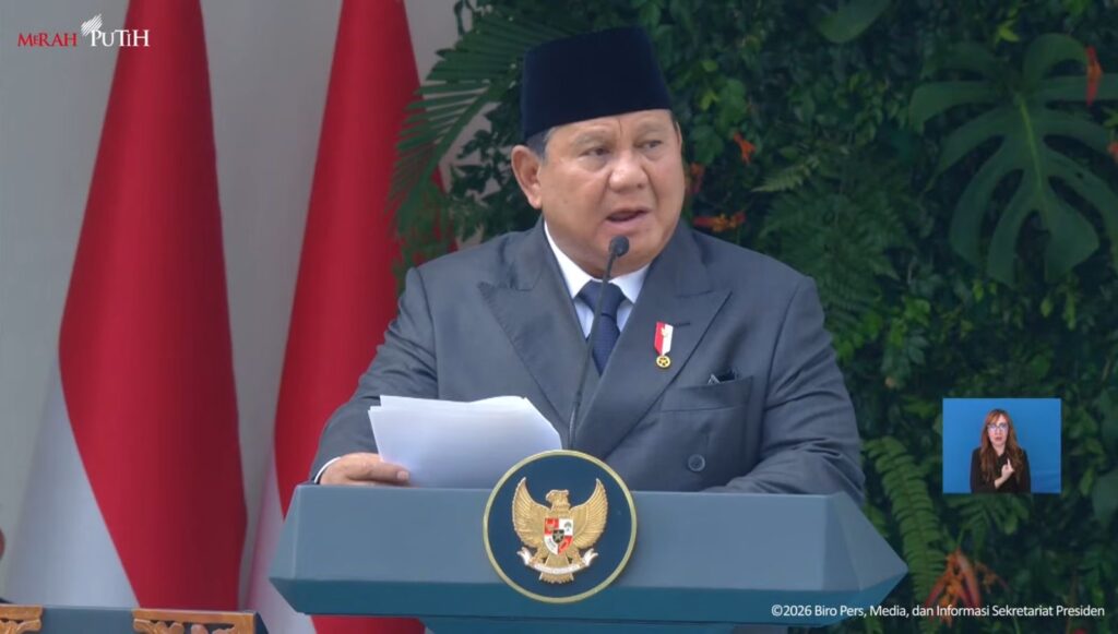 Peringatan Hari Pancasila, Prabowo Singgung Pertumbuhan Ekonomi dan Sumber Daya Alam