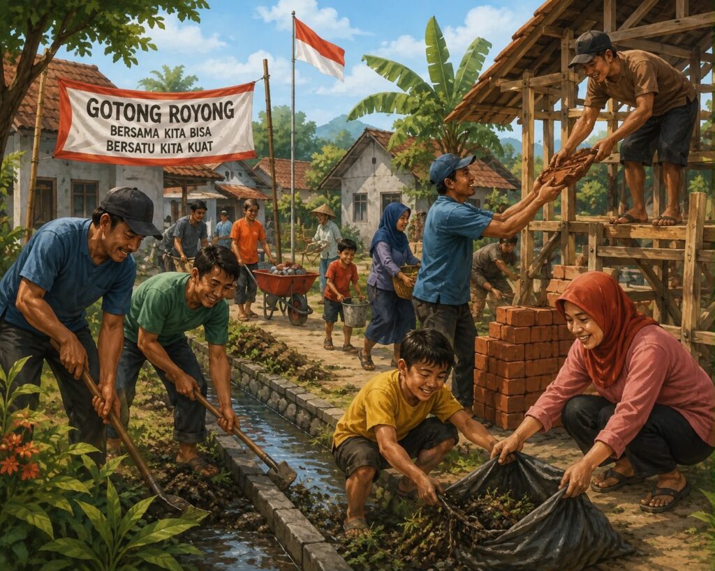 Gotong Royong, Ketika Budaya Tinggal Jadi Pajangan
