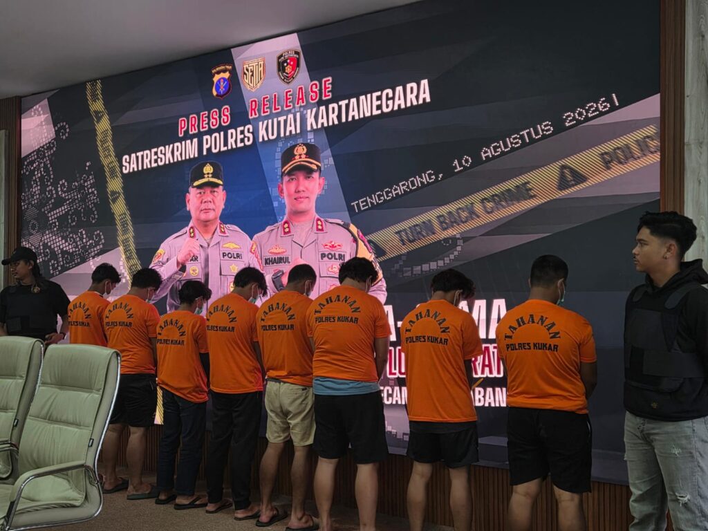 Pengeroyokan Maut di Tabang Berujung 9 Orang Diamankan Polisi