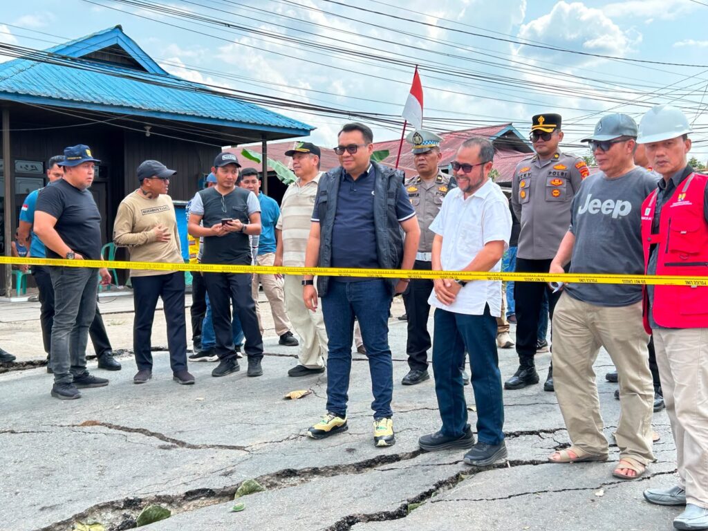 Jalan Jembayan Amblas Lagi, BBPJN Kaltim Siapkan Jembatan Sementara