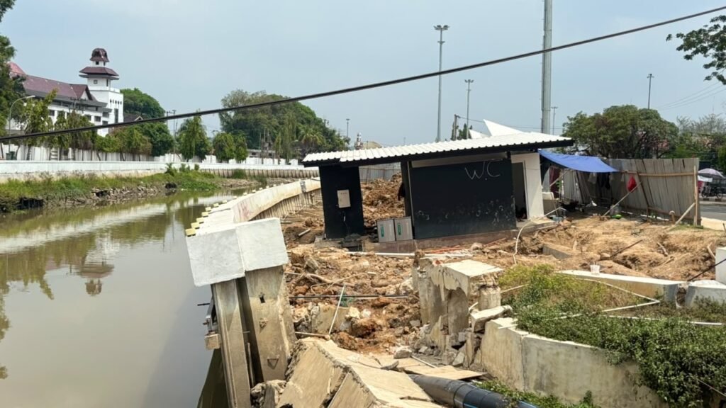 Abdul Rasid Minta Kualitas Pembangunan Turap Sungai di Kukar Diperbaiki